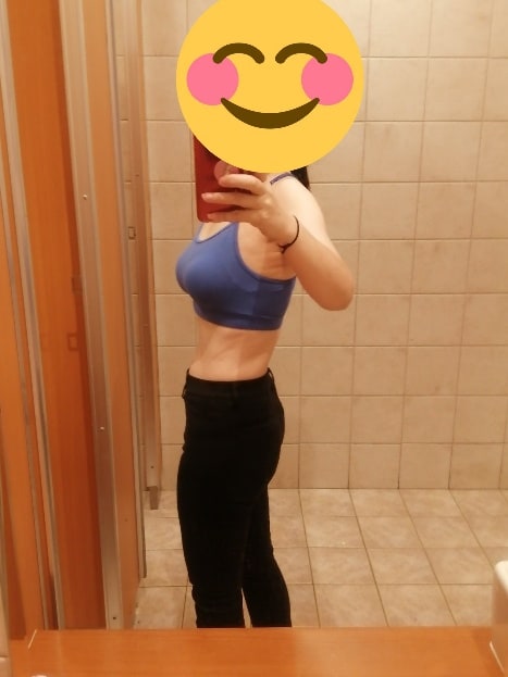  体重40kg台前半と瘦せ型なさなさなさん。金森式をするとそれでも減量できてしまうので、肉を食べて体重を維持しているという