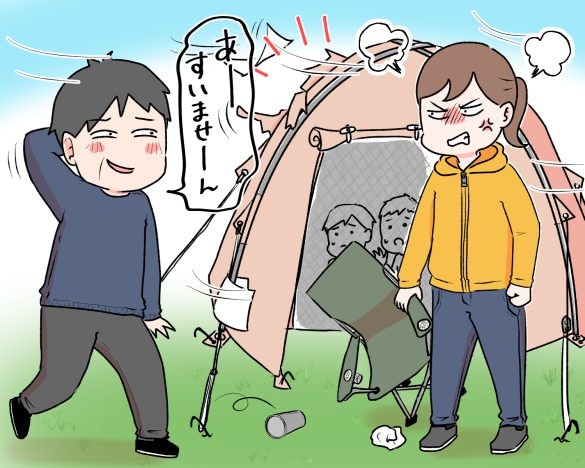 迷惑おじさんキャンパーの“ある行動”のせいで家族キャンプが台無し。注意するとまさかの反応/びっくり体験人気記事
