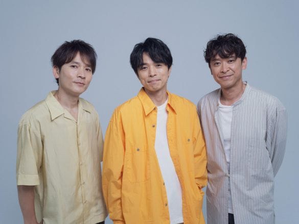  長野博（左）井ノ原快彦（中央）坂本昌行（右）からなるユニット「20th Century」画像：株式会社スペースシャワーネットワーク プレスリリース