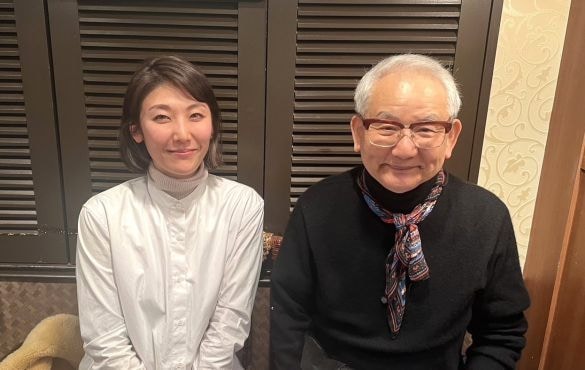  お父さん（右）は有名な鍼灸師＆スポーツトレーナー