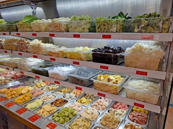  具材や量を自由に選べる