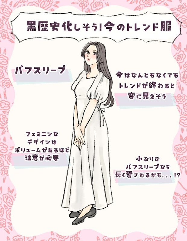 黒歴史化する服