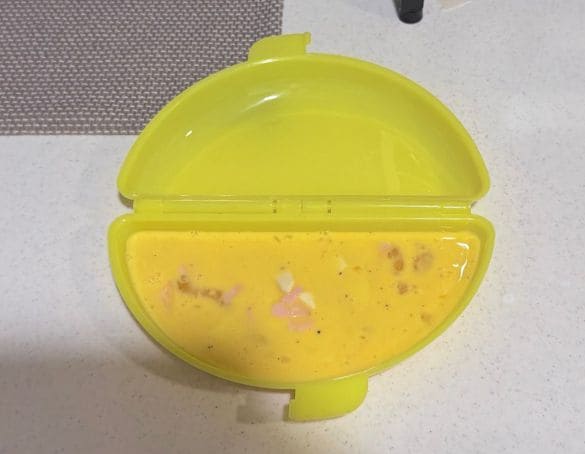 レンジで簡単！オムレツ