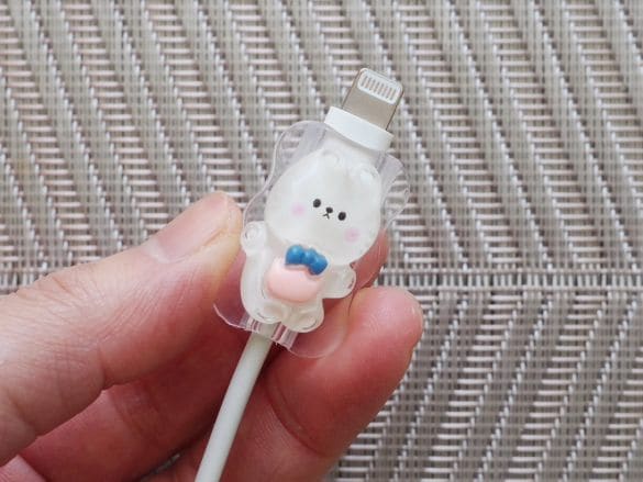 ケーブルホルダー おしゃれアニマル2P