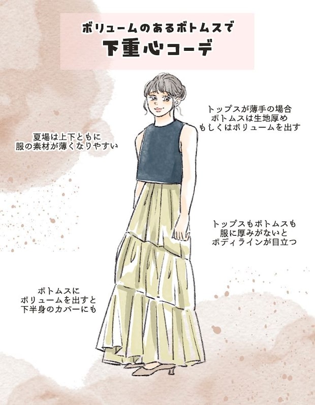 ボトムスの選び方