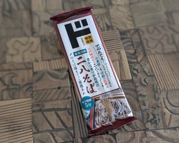  ドンキの「二八そば」を使ってダイエットそばメニューを考えました