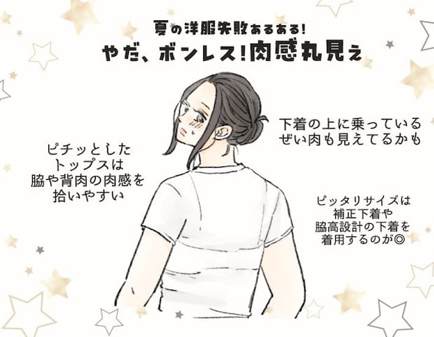 夏服　肉感あらわに！問題