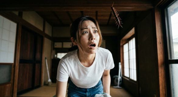 「ぎゃーっ！」掃除中の背中に戦慄の感触。郊外の戸建てで遭遇した“一生モノのトラウマ”