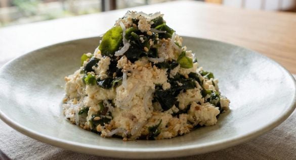 しらすとわかめのおつまみ腸活サラダの材料 