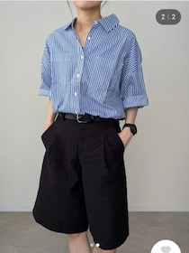 夏の服装で「なぜか子どもっぽくなってる人」の特徴。大人女性にNGな“パンツの丈”は