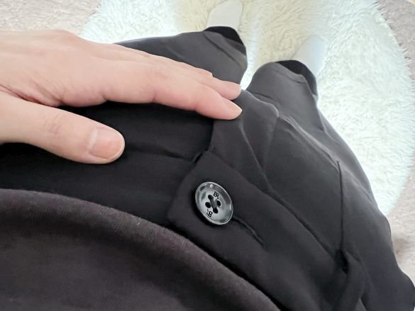 無印　コットン混お腹すっきりソフトガードル