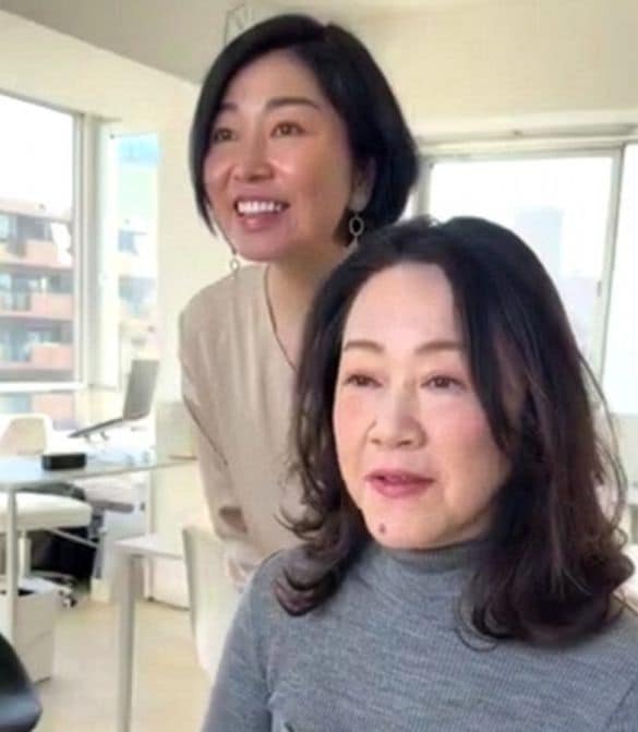  仕上がりを見てNさん自身がびっくり