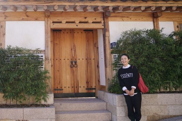 韓国旅行にて