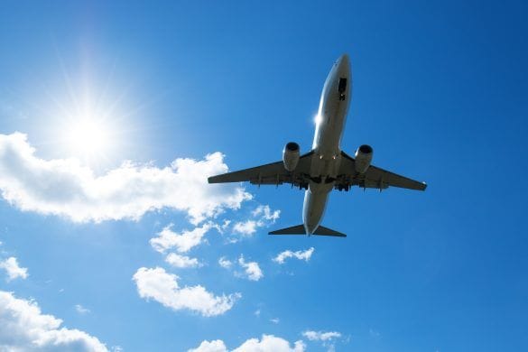太陽と飛行機　旅行