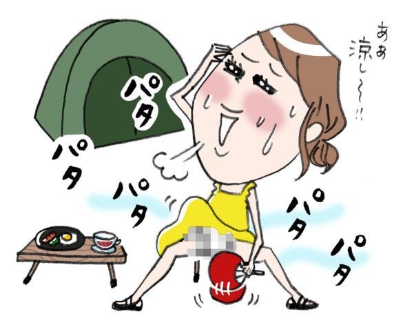 20代女性がソロキャンプ中、大胆すぎる格好で暑さをしのいでいたら…“まさかのハプニング”が発生!/びっくり体験人気記事BEST