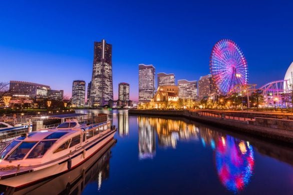  みなとみらいの夜景