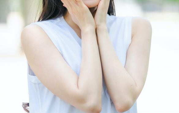 毛の処理をしてなかった！