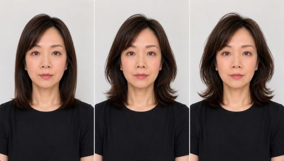 40代の若見え／老け見えは「髪」で決まる！49歳美容ライターが3つの髪型で比べた結果