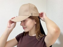首のジリジリ日焼け問題を一掃。セリア110円「冷感キャップガード」で“おしゃれのまま日よけ”がかなう