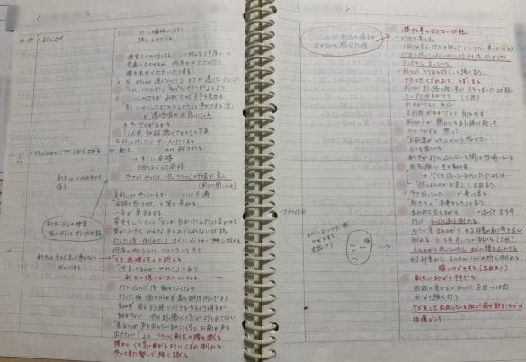  剣太さんに何が起きたかを伝える部員の証言を記録した資料