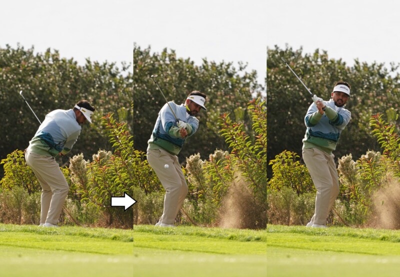 元世界ランク1位の膝立ちショット！トラブルからの奇跡の脱出劇とは？