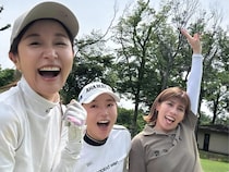 「歩くパワースポット」たちと豪華ラウンド？有村智恵の写真にコメント殺到