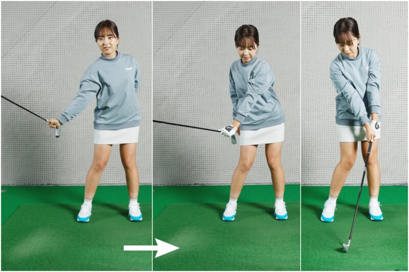ダフリ・トップを防止する片手1本ドリル！ 女子プロが解説