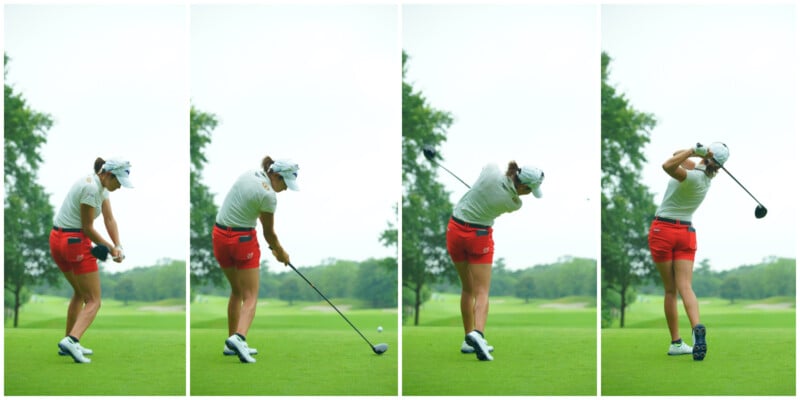 原英莉花のドライバースイングを解説！女子プロが教えます　