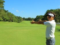 男子プロが”ドッグレッグホール”の攻略法を解説！「よく見てほしいのが…」