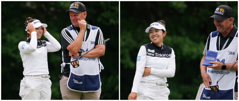 女子プロ、集中しすぎてハプニング！同伴者に平謝り