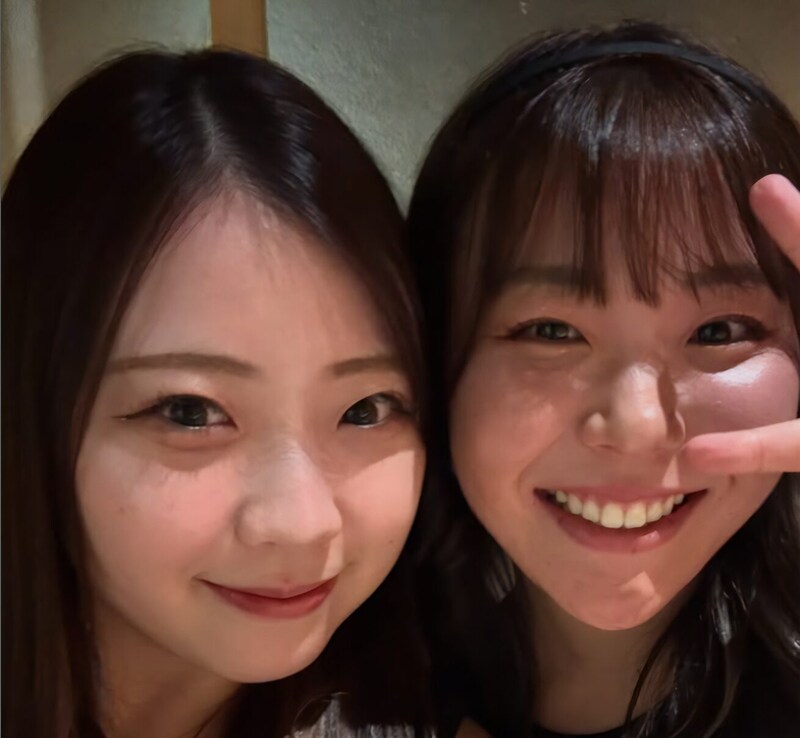「かわいい子見ーっけ」女子プロ、美女との2ショットを披露！