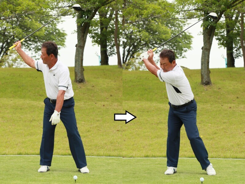歳をとっても深い捻転で飛ばすコツ!シニアプロが解説