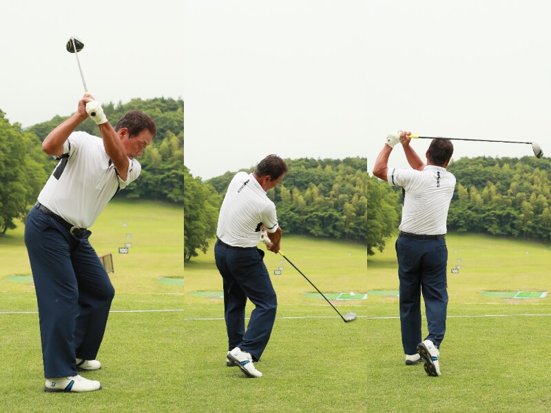 歳をとっても深い捻転で飛ばすコツ!シニアプロが解説