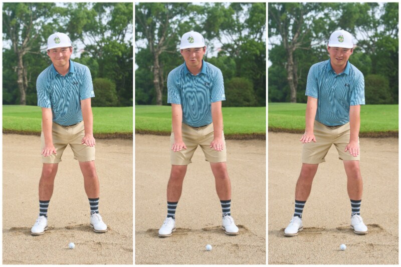 フェースの開き具合で距離を調節！バンカーの上級者テクニック