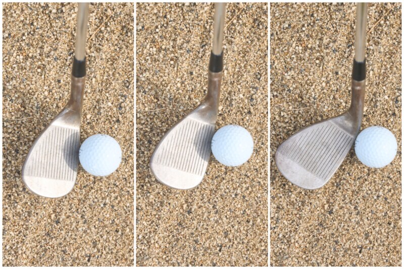 フェースの開き具合で距離を調節！バンカーの上級者テクニック