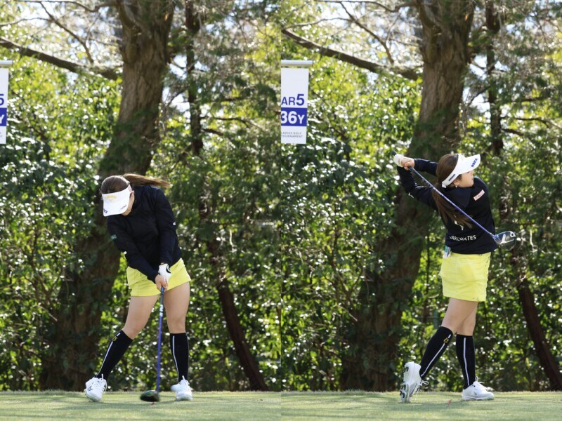 女子プロ3人の飛ばしメカニズムを解説！クラブを「走らせて飛ばす」