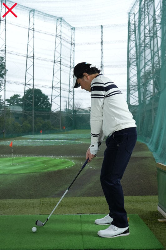 ダフりを防ぐには?体の回転と手元の位置に注目しよう!