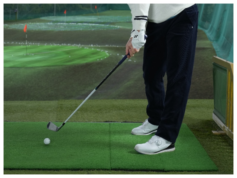 ダフりを防ぐには?体の回転と手元の位置に注目しよう!