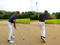 ピンから“遠いバンカー”からどう打つ？30ヤード離れた距離は「フェースを開いて…」