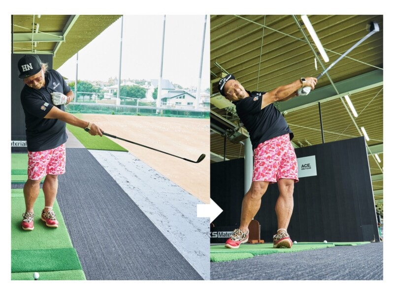 フルスイングで練習するのは絶対NG！“地味練ドリル”をやってみて