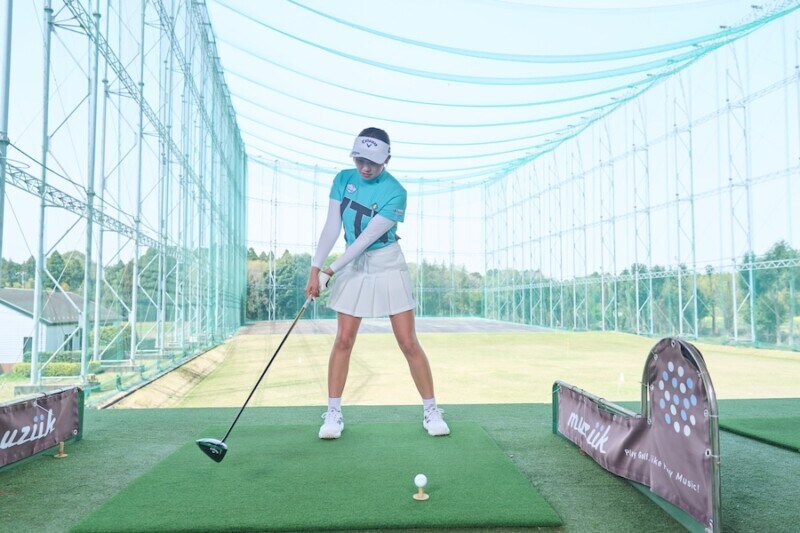 女子プロが教えるヘッドが走るコツ!腕とクラブを鞭のように使う