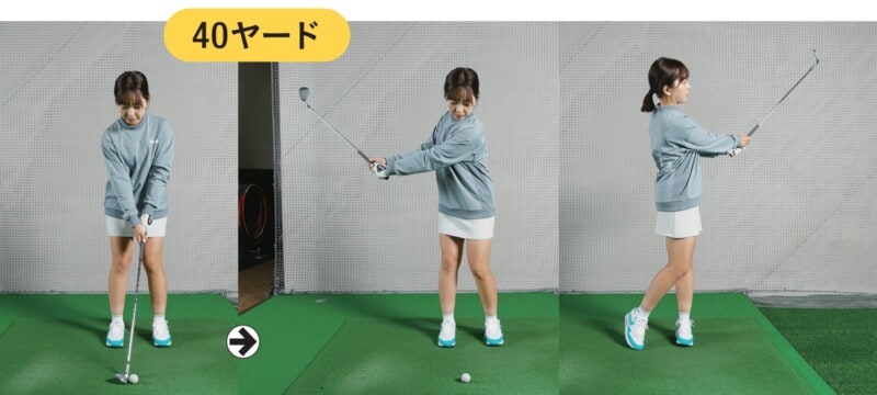 ピンに寄せるアプローチを女子プロが解説！ラウンド前に絶対やるべき簡単ドリル