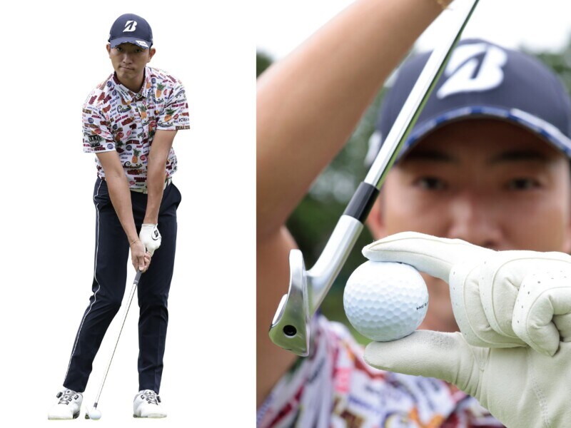 アスリート系アイアンはレベルブローでサラッとボールを上げる！