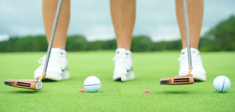 「ティー刺しドリル」で芯食いが身に付く！女子プロのパター練習法