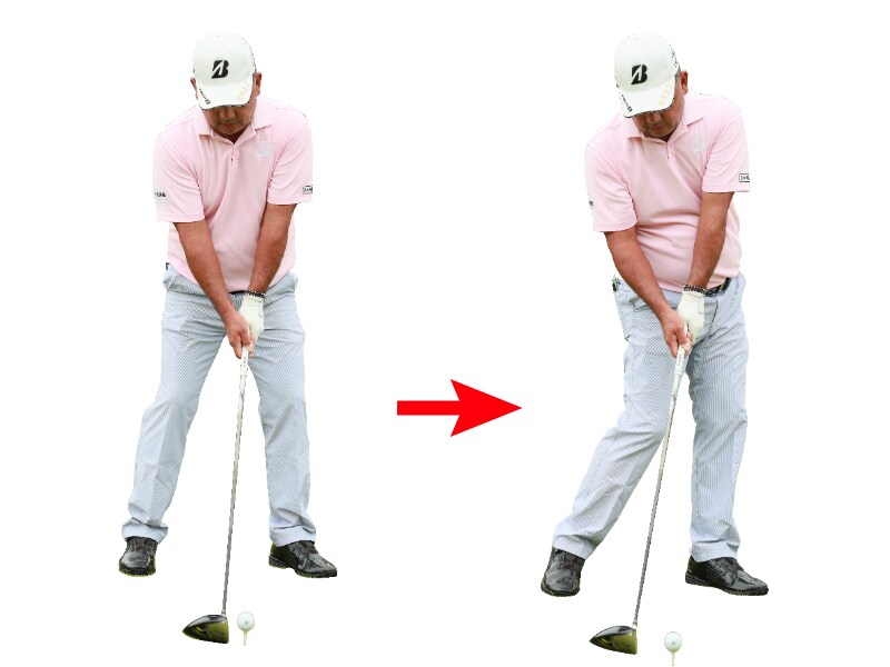 シニアプロが教える歳をとってから飛距離を伸ばす方法！「ボールは見なくていい」