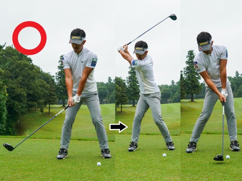 ドライバーで真っすぐ飛ばすポイントは「左腕」にあり