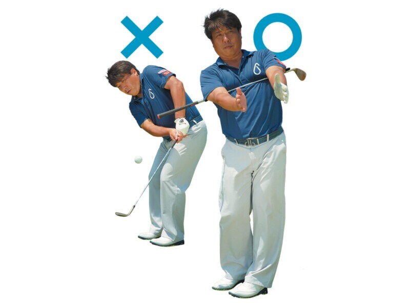 胸を目標に向けると距離感が合う！女子プロがツアーで実践するワザ