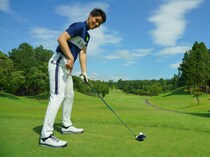 重心移動だけで飛距離が伸びる！ドラコン選手直伝“パワースタンス”を解説