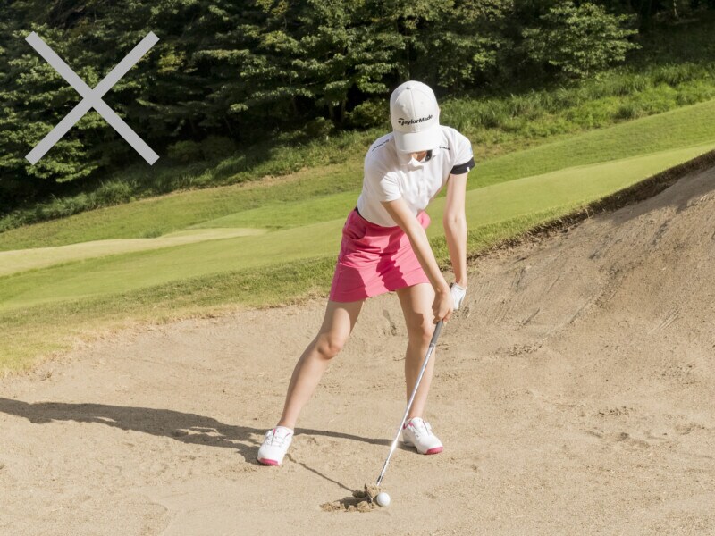 バンカーは“ダフれるアドレス”を作るのが大事!人気コーチが解説