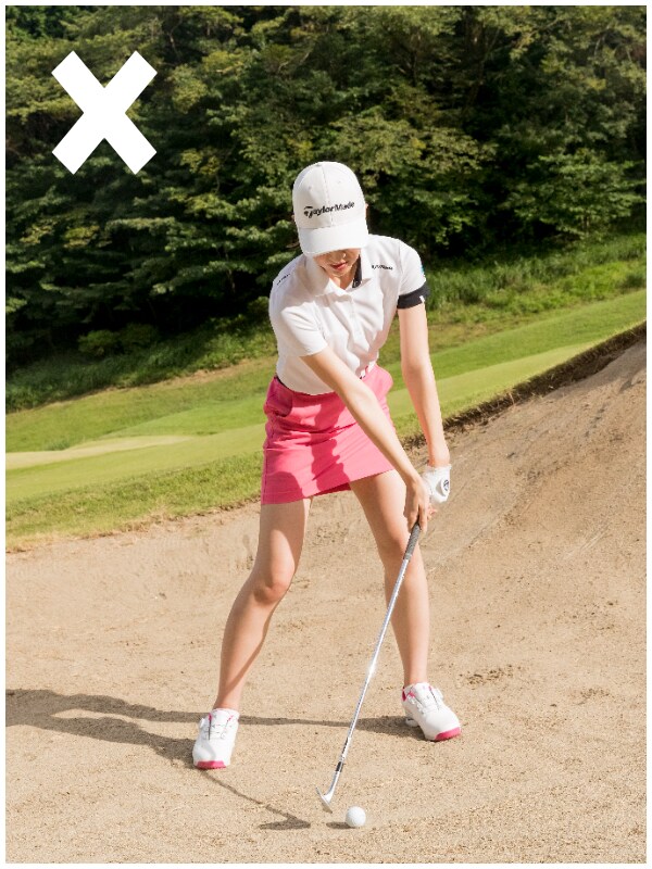 バンカーは“ダフれるアドレス”を作るのが大事!人気コーチが解説